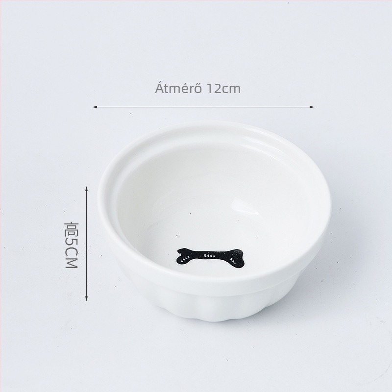 Kerámiás macskaeledel-tál - Xiangbai ceramics