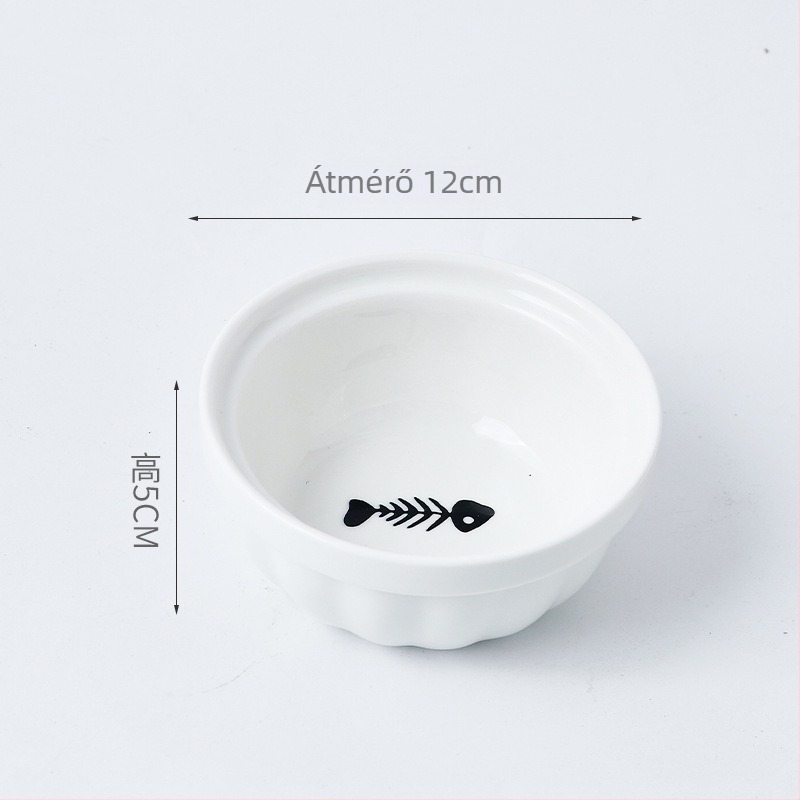 Kerámiás macskaeledel-tál - Xiangbai ceramics