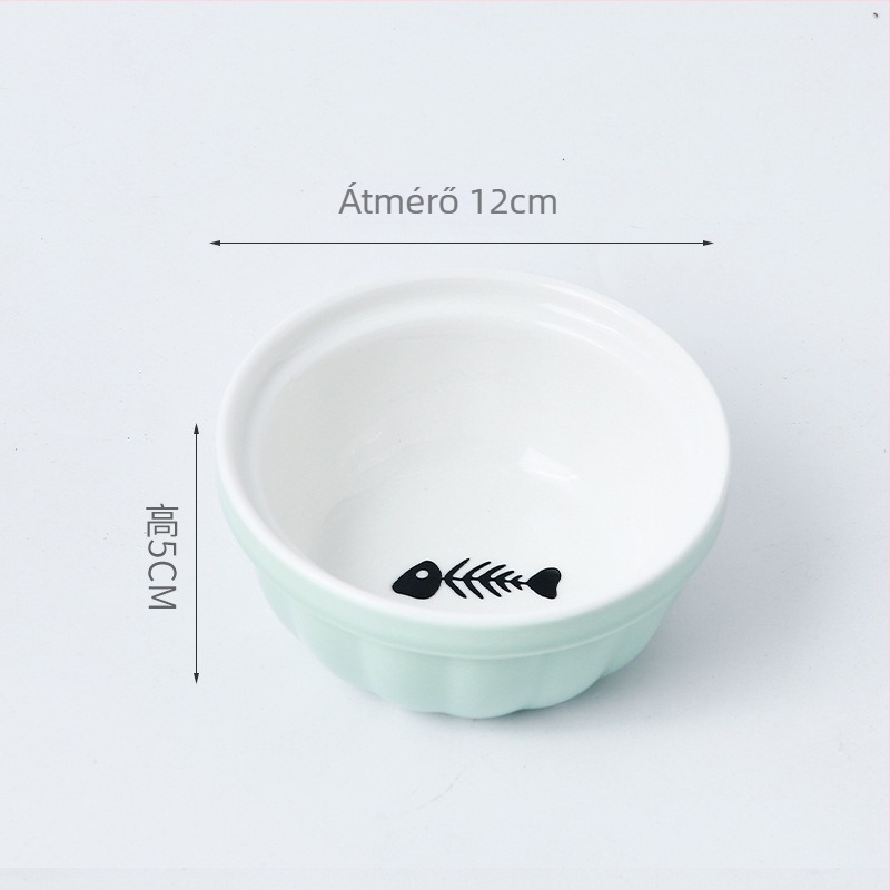 Kerámiás macskaeledel-tál - Xiangbai ceramics