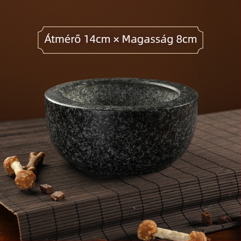 Kőből készült macska tál — lassú etetés, Stone Food márka