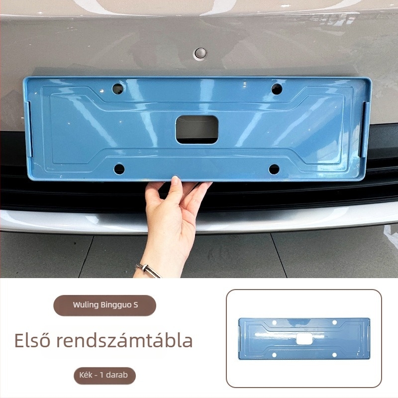 Wuling Bingo S rendszámkeret, teljes körű kialakítás, ABS anyag, kompatibilis a Wuling Bingo S-sel