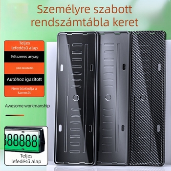 Rendszámtábla keret Zeekr 001/007/X-hez (2021–2024), műanyag, Tengyun