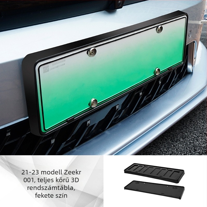 Rendszámtábla keret Zeekr 001/007/X-hez (2021–2024), műanyag, Tengyun