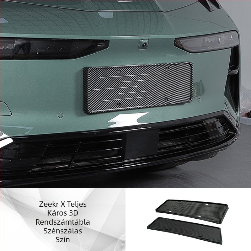 Rendszámtábla keret Zeekr 001/007/X-hez (2021–2024), műanyag, Tengyun