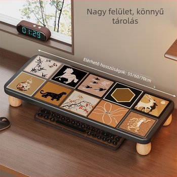 Laptopemelő állvány, fa asztali szervező, márka Evesigar/Isijia, modell 2228493012040516736, asztali stílus