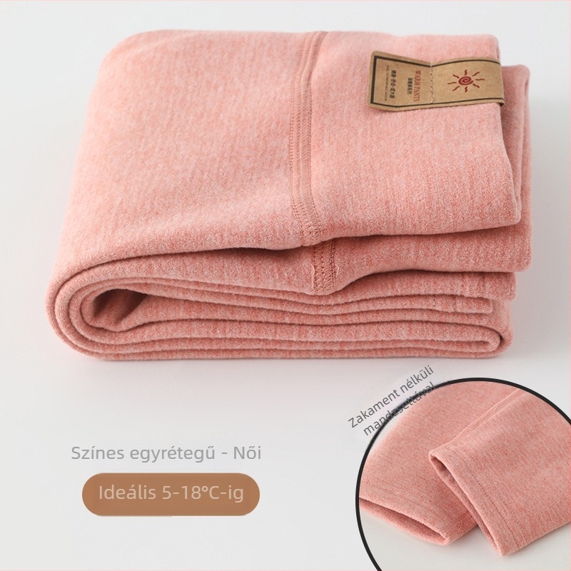 Gyerekeknek készült kétszövésű kasmír melegítő nadrágok, őszi-téli, uniszex, középmagas derekú