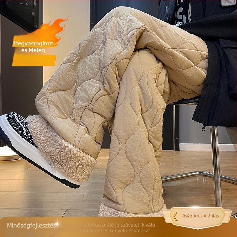 Női sínadrág fleece-bélésű nylon töltéssel, szélálló és meleg -40°C hideg körülményekhez