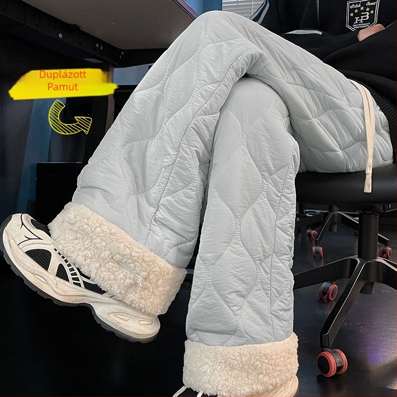 Női sínadrág fleece-bélésű nylon töltéssel, szélálló és meleg -40°C hideg körülményekhez