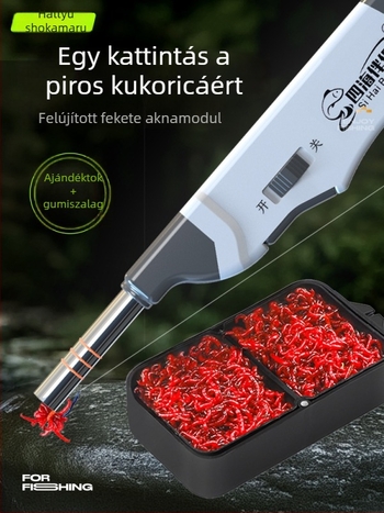 Katsuya Mágneses Automata Élő Csali Rozsdamentes Acélból – Gumiszalag, Gyors Horog, Többfunkciós Horgász Felszerelés
