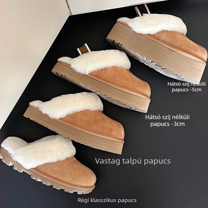 Hócipő alacsony bokával, osztott orrú dizájn, felsőrész nubuk marhafő, EVA talp, beépített juhbőr bélés