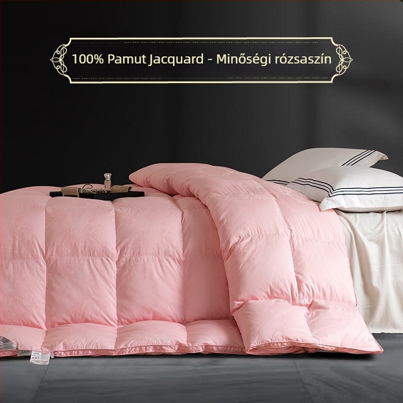 Paplanhuzat virágmintás Jacquard szövésű, reaktív nyomtatás és festés, 100% pamut