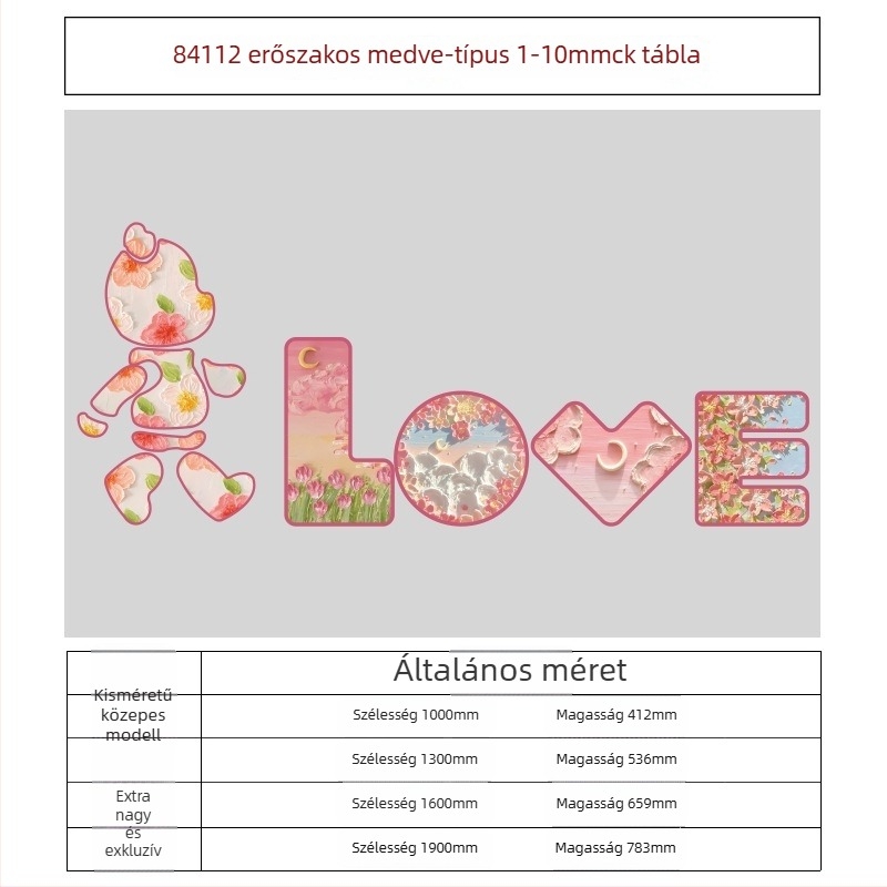 PVC falmatrica készlet – 5+ darab, dekoratív 3D modern minimalistikus falmatricák