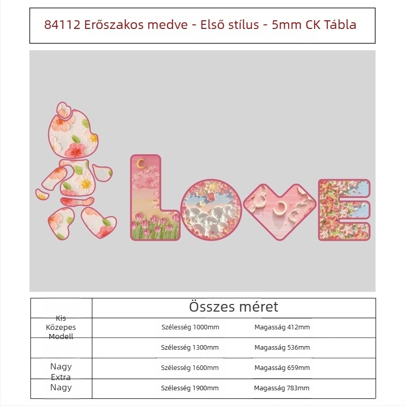 PVC falmatrica készlet – 5+ darab, dekoratív 3D modern minimalistikus falmatricák