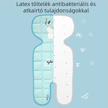 Aimeng Baba kocsi ülés párna – szellős lenanyagból, 0–1 éveseknek, hűsítő hatás