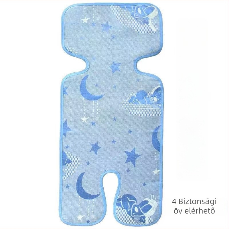 Aimeng Baba kocsi ülés párna – szellős lenanyagból, 0–1 éveseknek, hűsítő hatás