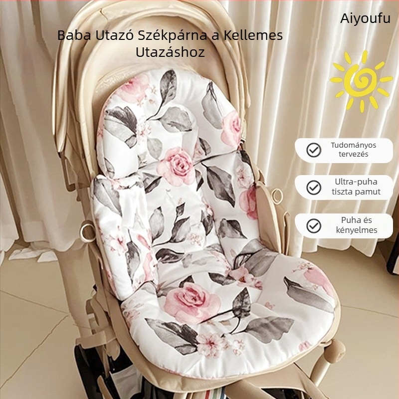 Babakocsi ülőpad – PP pamut, 0–3 éveseknek, márka Aiyoufu, import nélküli