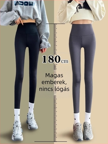Magas derekú női jóga leggings, hasformázó és fenékemelő hatással, hosszú fazon, tavasz–ősz viselésre, 2026-os modell