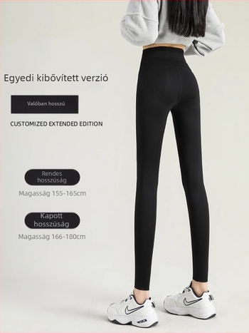 Magas derekú női jóga leggings, hasformázó és fenékemelő hatással, hosszú fazon, tavasz–ősz viselésre, 2026-os modell