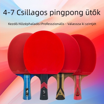 Prince Boli Asztalitenisz Ütő – Poplar alap, ragasztó gumi, egyenes ütés, vízszintes specifikációk, testreszabható feldolgozás
