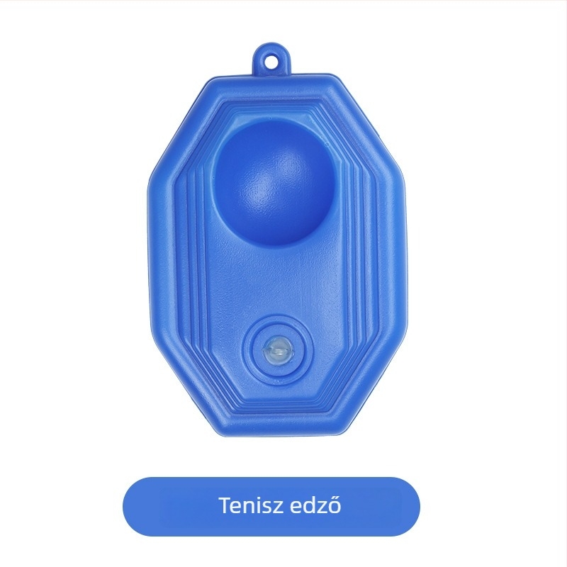 Boca tenisz visszacsatoló edző elasztikus damillal, hordozható, szintetikus rost, tartós, kezdőknek, logó nyomtatható, badminton és tenisz