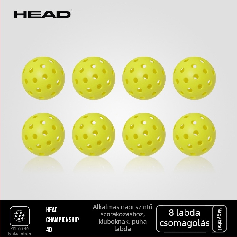 Pickleball edzőlabda - 3 dobozos csomag, anyag: selyemvirág