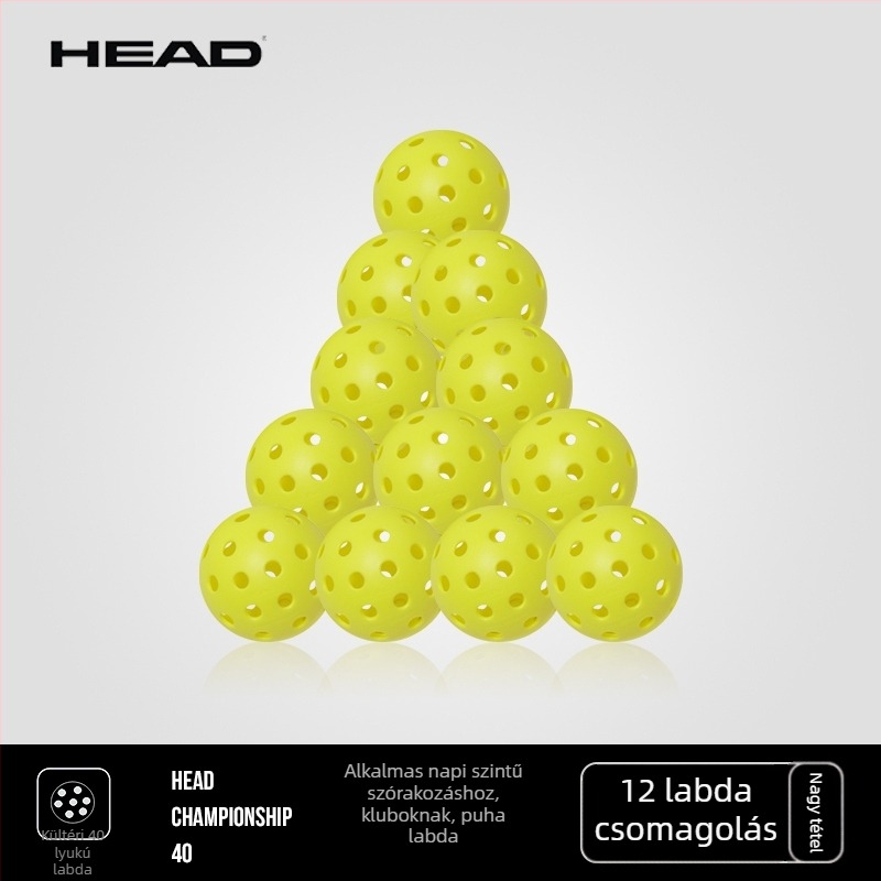 Pickleball edzőlabda - 3 dobozos csomag, anyag: selyemvirág