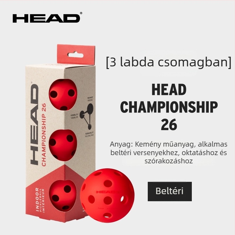 Pickleball edzőlabda - 3 dobozos csomag, anyag: selyemvirág