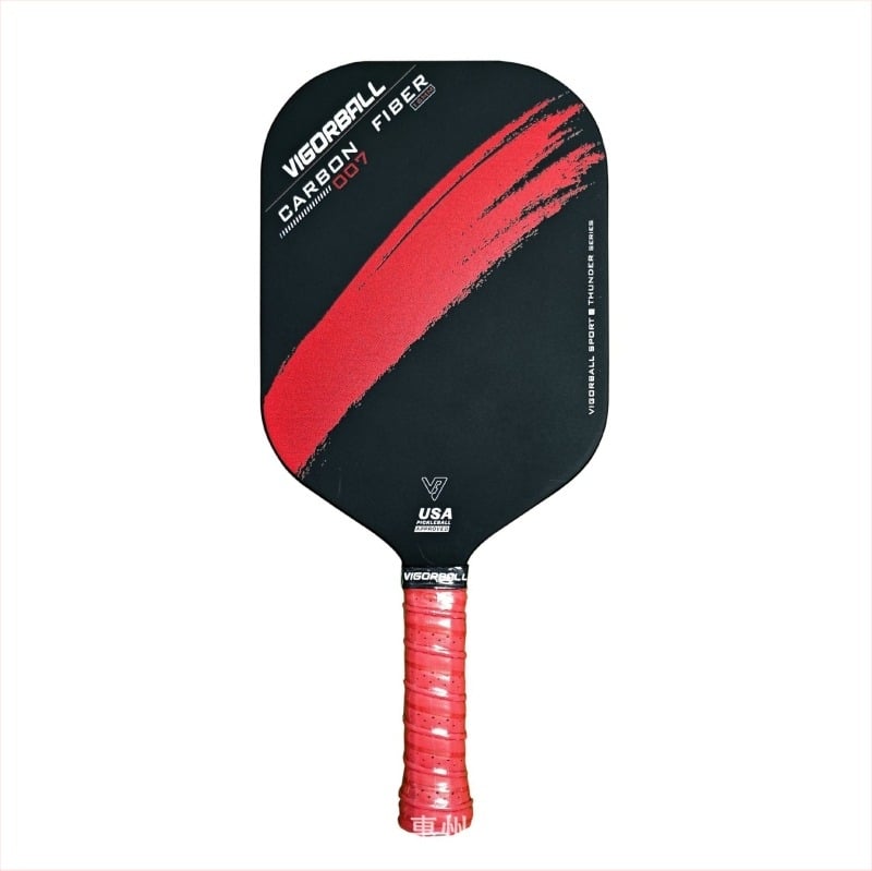 Carbon fiber pickleball ütő, matt felület, Pro Aurora (Súly: 225 g, Márka Wigbo/VIGORBALL)