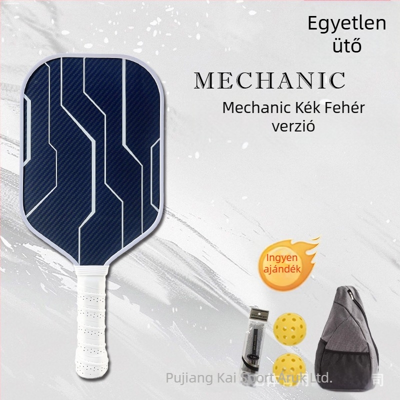 Kaiyi pickleball ütő, matt szénszálas felület, tömeg 215 g ±5