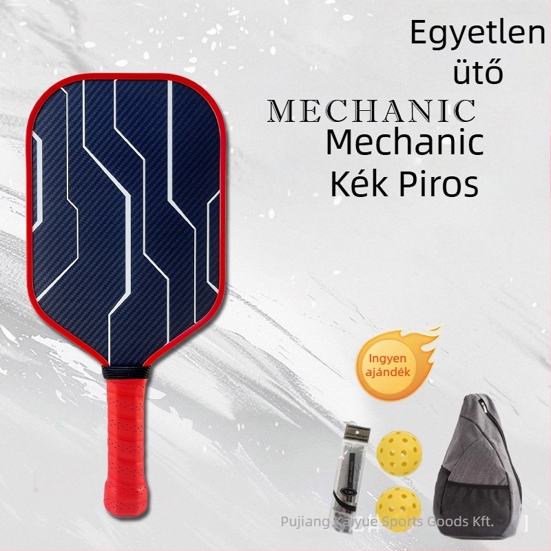 Kaiyi pickleball ütő, matt szénszálas felület, tömeg 215 g ±5