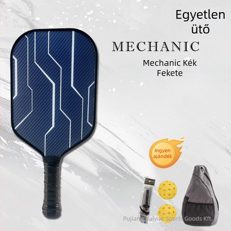 Kaiyi pickleball ütő, matt szénszálas felület, tömeg 215 g ±5