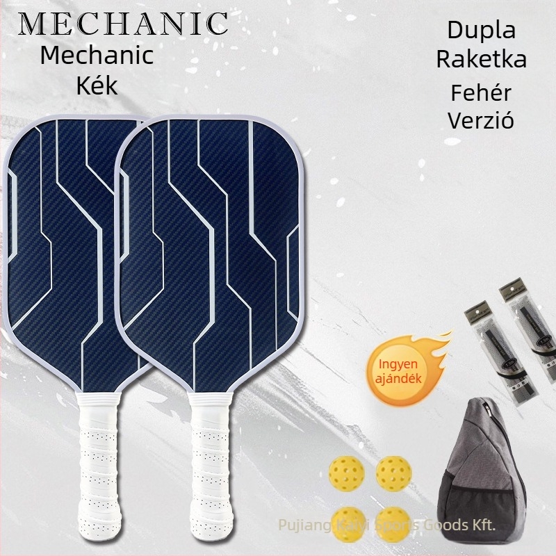 Kaiyi pickleball ütő, matt szénszálas felület, tömeg 215 g ±5