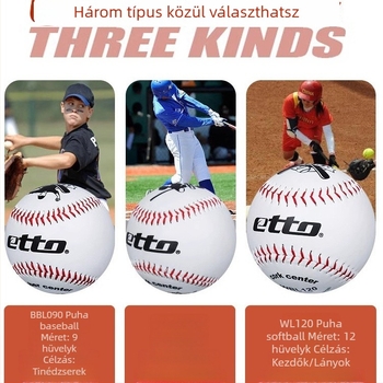 Baseball edzőlabda gyerekeknek – anyag Silk Flower; alkalmas gyermekeknek; kategória: Baseball