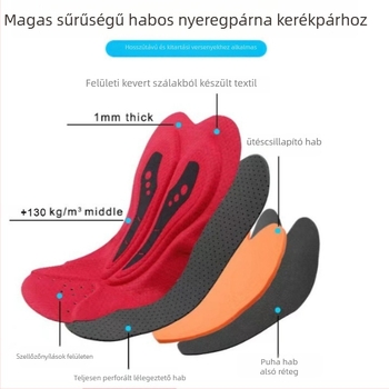 Mountain bike kerékpáros nadrág alátét szilikon csípővédővel, lélegző, ütéscsillapító