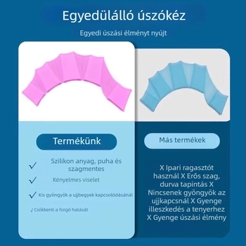 Szilikon úszó kézlapátok – Pengyi, Termékszám: Silicone Swimming Flippers, Kizárólagos forrás exporthoz