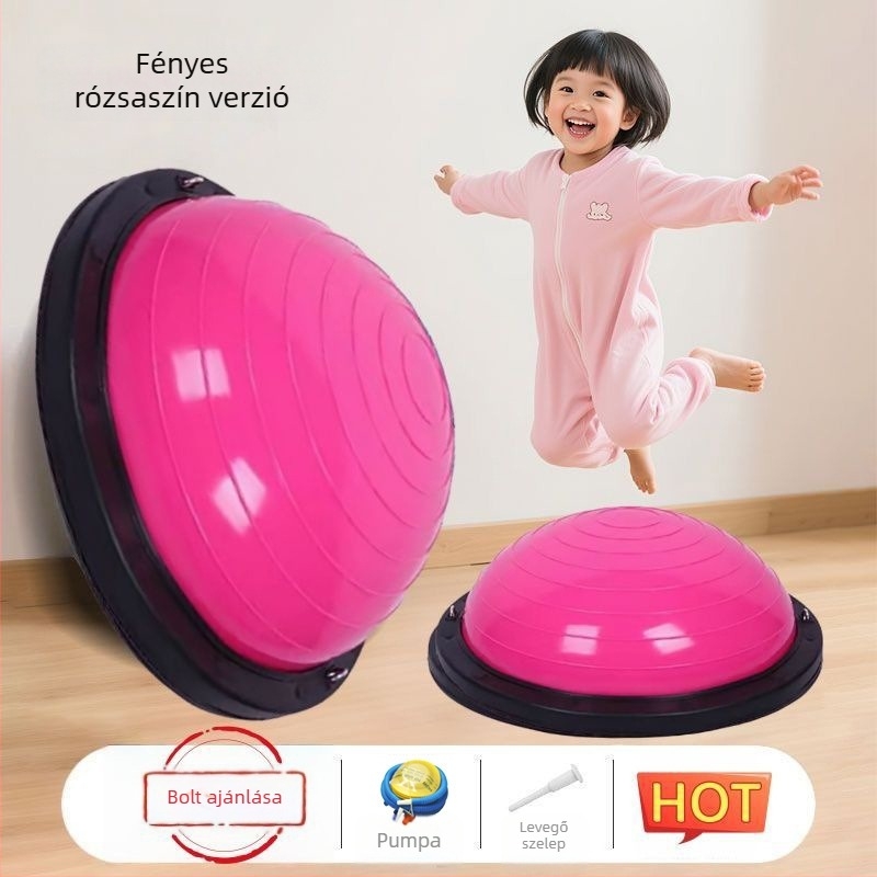 Wave Speed Ball gyerekeknek – félköríves egyensúlylabda szenzoros trénerhez, felfújható PVC, 4,5–6 kg