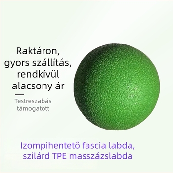 TPE szilárd fascia gömb masszírozó az ágyéki és nyaki gerinchez, jóga és fitnesz felszerelés, izomlazítás és felépülés, meridián masszázs