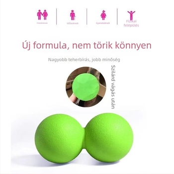 TPE szilárd fascia gömb masszírozó az ágyéki és nyaki gerinchez, jóga és fitnesz felszerelés, izomlazítás és felépülés, meridián masszázs