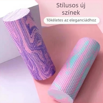 Jóga henger kamufláz mintázattal, tömör felépítés izomlazításra és fitnesz masszázshoz