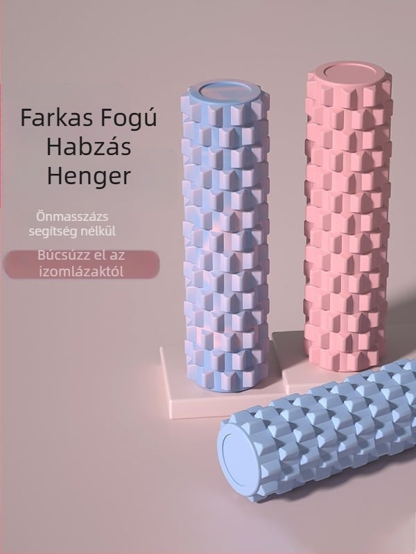 Szilárd EVA habroller masszázsra lábak és hát számára - Anyag: EVA; Márka: Other; Használat: láb- és hátmasszázs