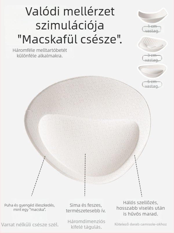 Fehér ujjatlan top mellbetéttel, őszi–téli alapréteg, viszkóz-spandex keverék, meleg és viselhető.