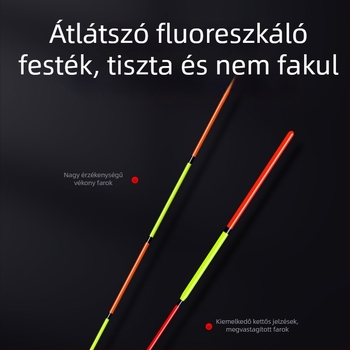 Nádból készült horgászpop, hántolt nád, nagy érzékenységű driftplút, vastag feltűnő farokkal, robosztus csúccsal, vadvízi horgászathoz