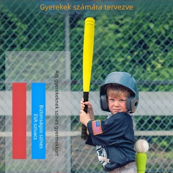 Gyerekeknek EVA habból készült baseballütő – játék baseballhoz és softballhoz, gyermekeknek és tinédzsereknek, kategória: baseball