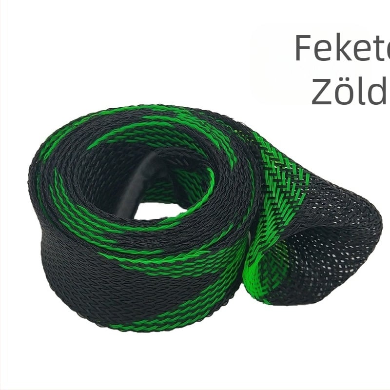Horgászbot védőburkolat, teleszkópos, PET szövött hálós cső (Márka: Rocklure)