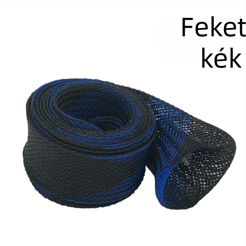 Horgászbot védőburkolat, teleszkópos, PET szövött hálós cső (Márka: Rocklure)