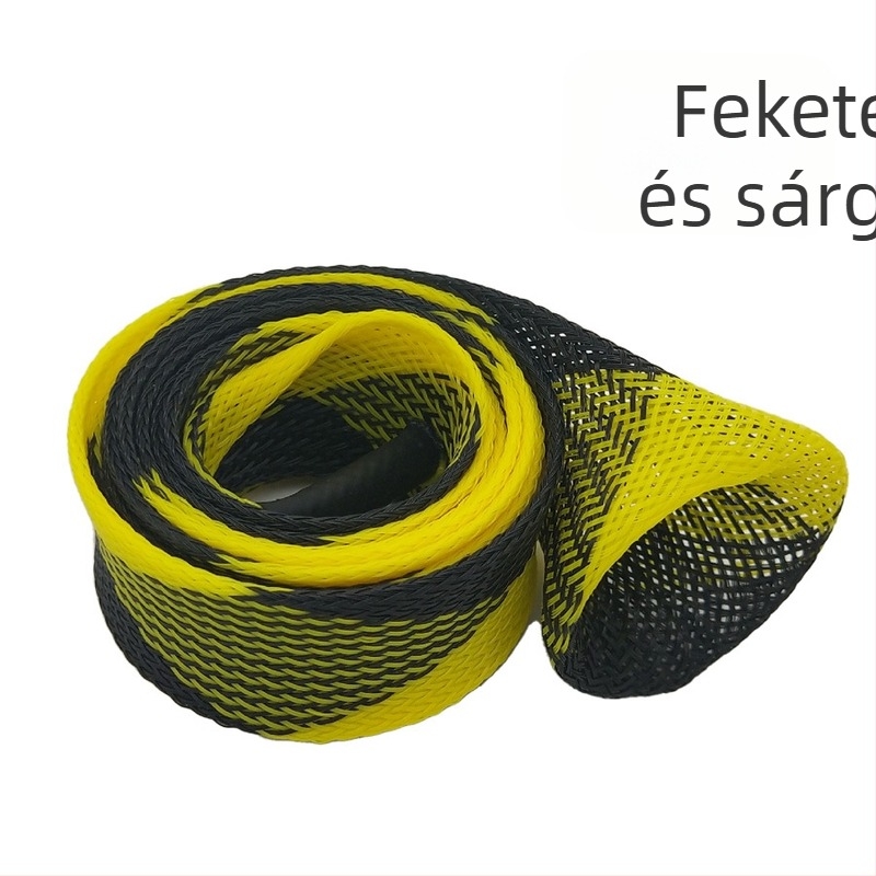 Horgászbot védőburkolat, teleszkópos, PET szövött hálós cső (Márka: Rocklure)
