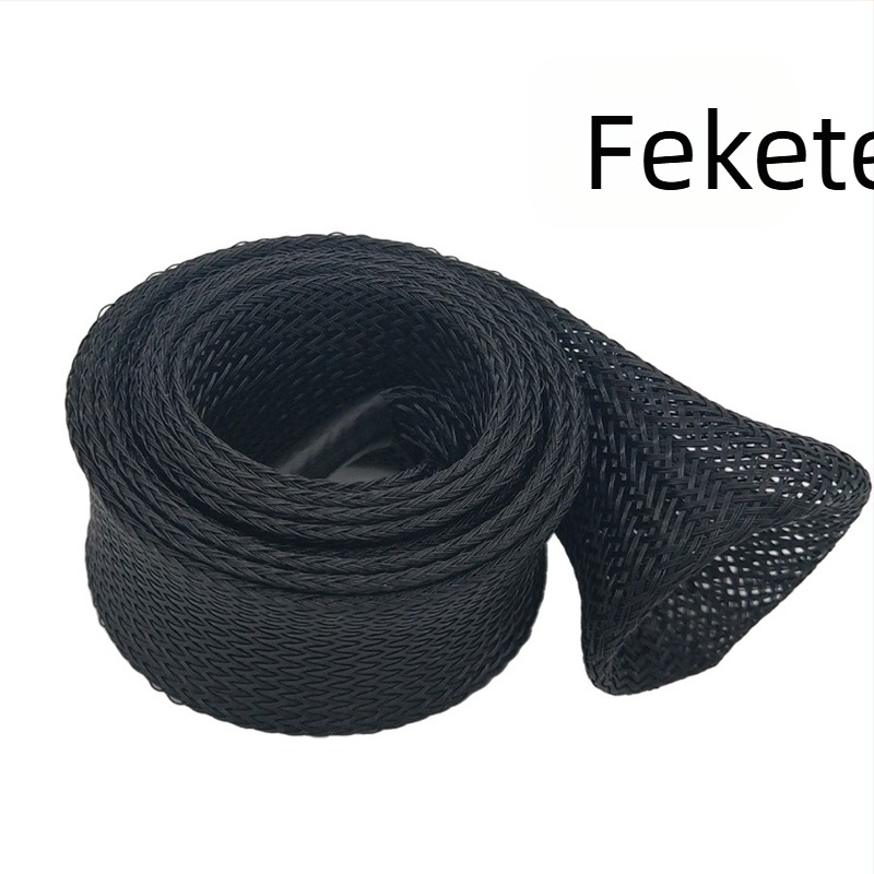 Horgászbot védőburkolat, teleszkópos, PET szövött hálós cső (Márka: Rocklure)