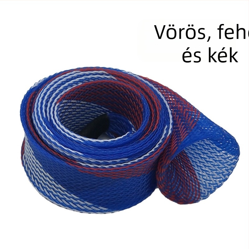 Horgászbot védőburkolat, teleszkópos, PET szövött hálós cső (Márka: Rocklure)