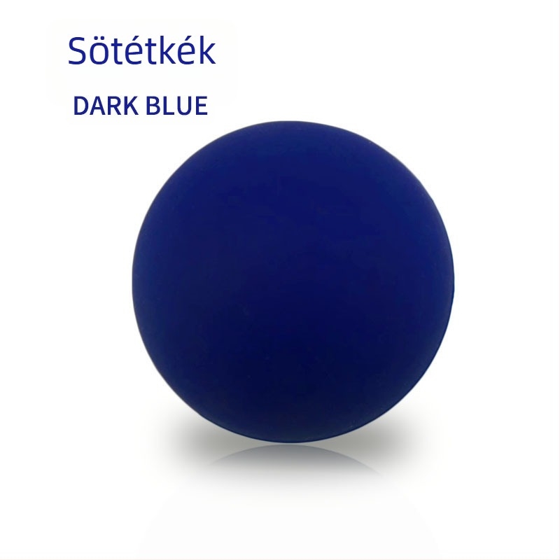 Izommasszázs labda — szilikonból, nem felfújható, 146 g, fascia labda akupontok és meridiánok lazítására, testreszabható feldolgozás