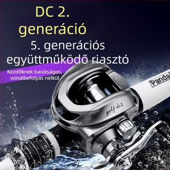 Spinning orsó mikro csalira DC fékerendszerrel, ultrakönnyű, hosszú dobás, csepp alakú kialakítás